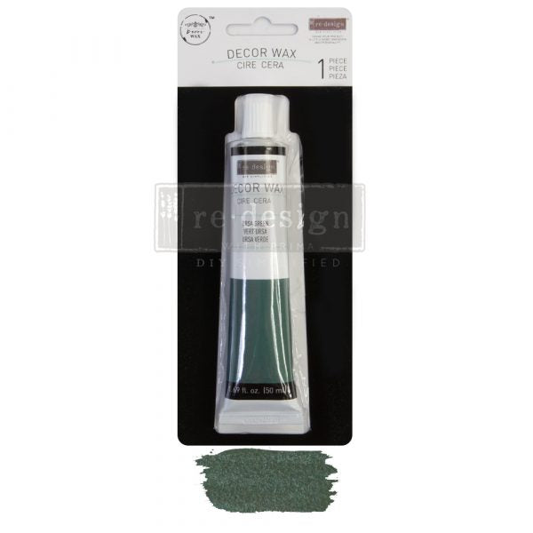 NEW! URSA GREEN Wax Paste by Redesign with Prima (50ml) - Rustic Farmhouse Charm