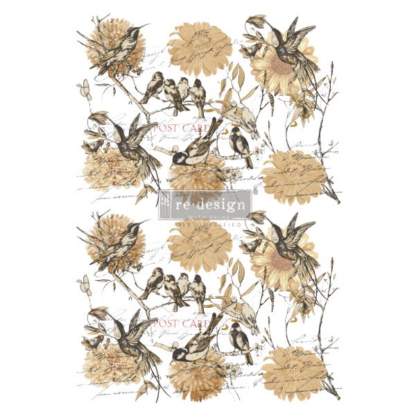 VINTAGE RUSTIC Redesign Transfer (60.96cm x 88.9cm) - Rustic Farmhouse Charm