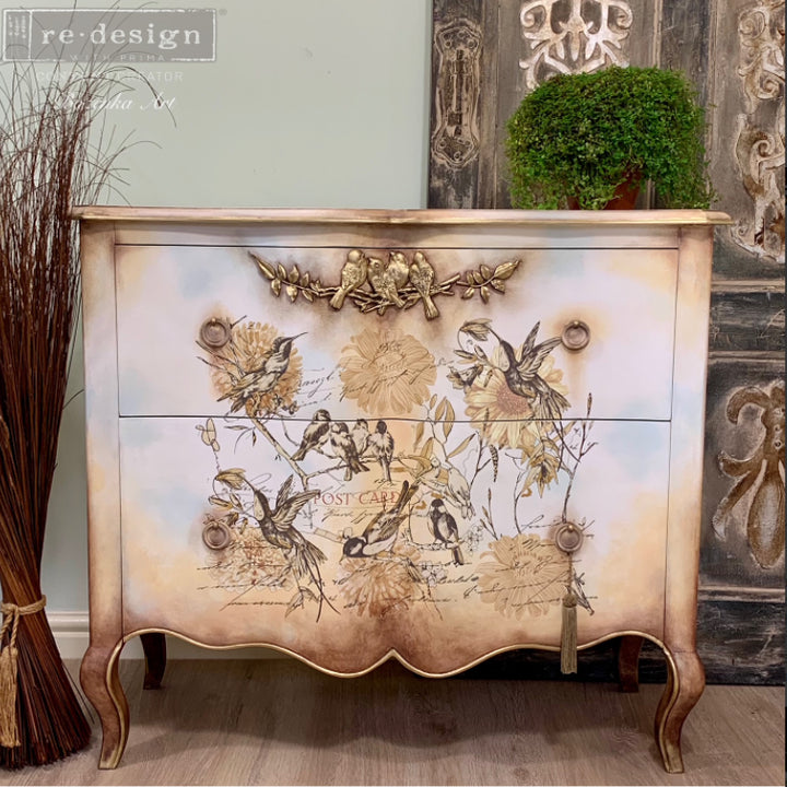 VINTAGE RUSTIC Redesign Transfer (60.96cm x 88.9cm) - Rustic Farmhouse Charm