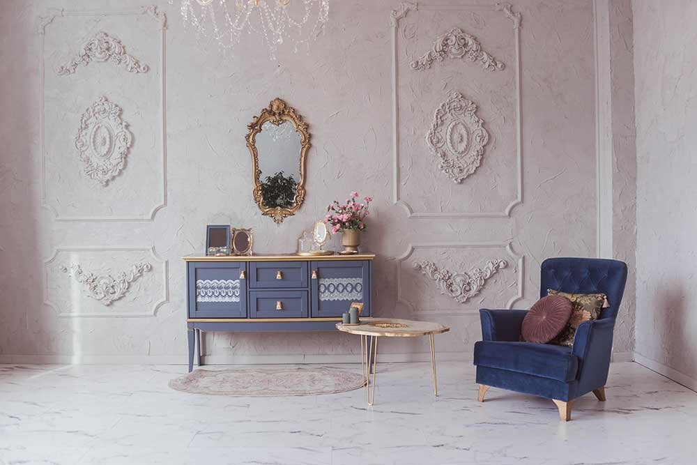 NEW! VINTAGE WALLPAPER Redesign Transfer (3 sheets, each 15.24cm x 30.48cm) - Rustic Farmhouse Charm