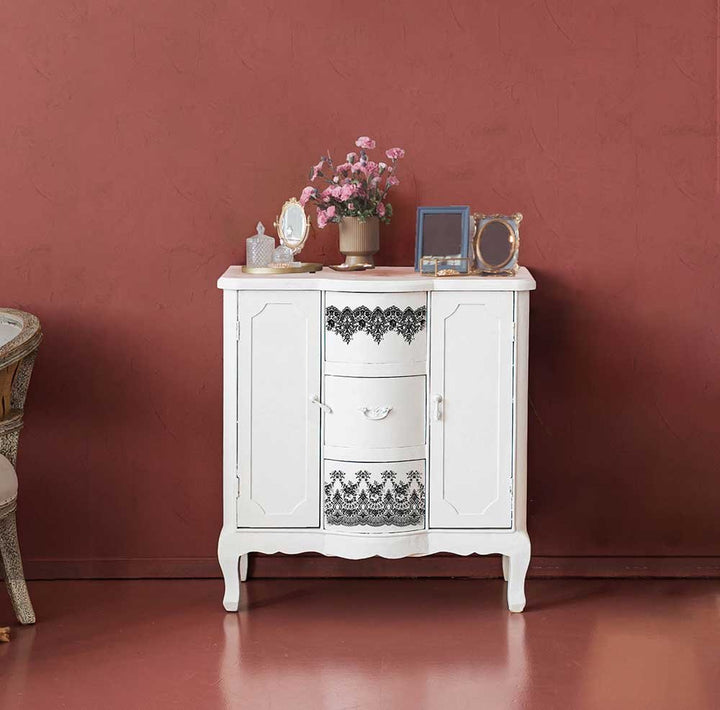 NEW! VINTAGE WALLPAPER II Redesign Transfer (3 sheets, each 15.24cm x 30.48cm) - Rustic Farmhouse Charm