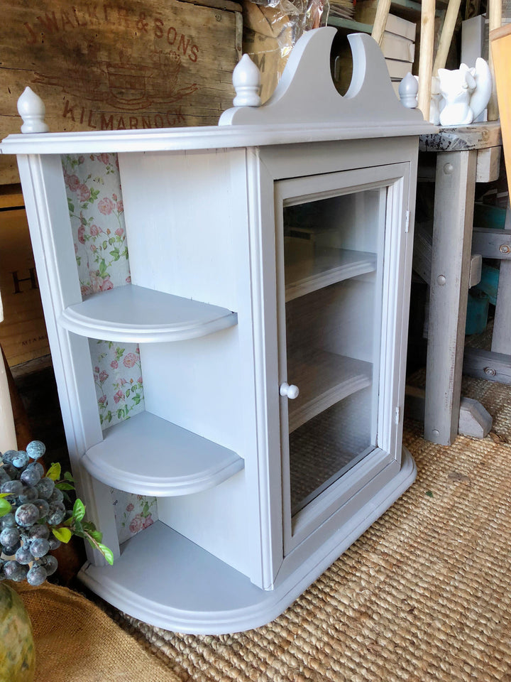 Small Wall Cabinet - Rustic Farmhouse Charm