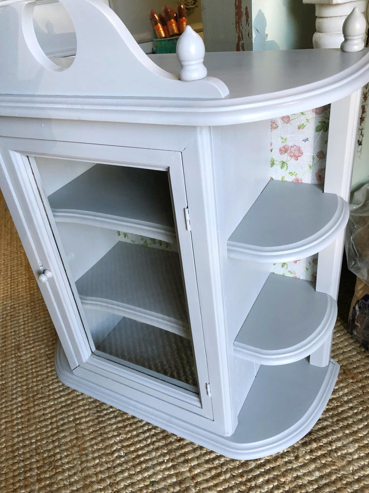 Small Wall Cabinet - Rustic Farmhouse Charm