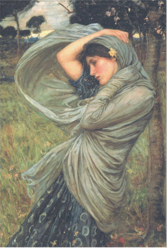 Decoupage Tissue Paper - John Waterhouse Painting 'Boreas' (50.8cm x 76.2cm) - Rustic Farmhouse Charm