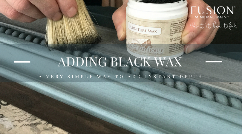 Fusion™ Black Wax (50g) - Rustic Farmhouse Charm
