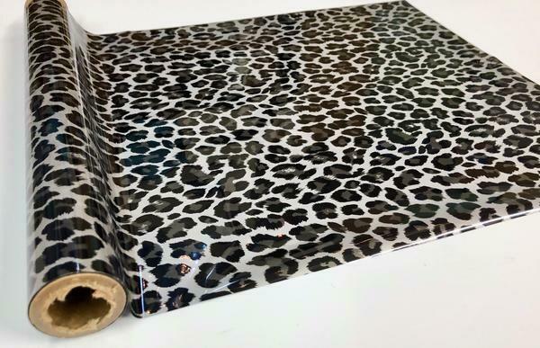 WILD LEOPARD SPOTS LARGE SILVER Metallic Foil - Rustic Farmhouse Charm