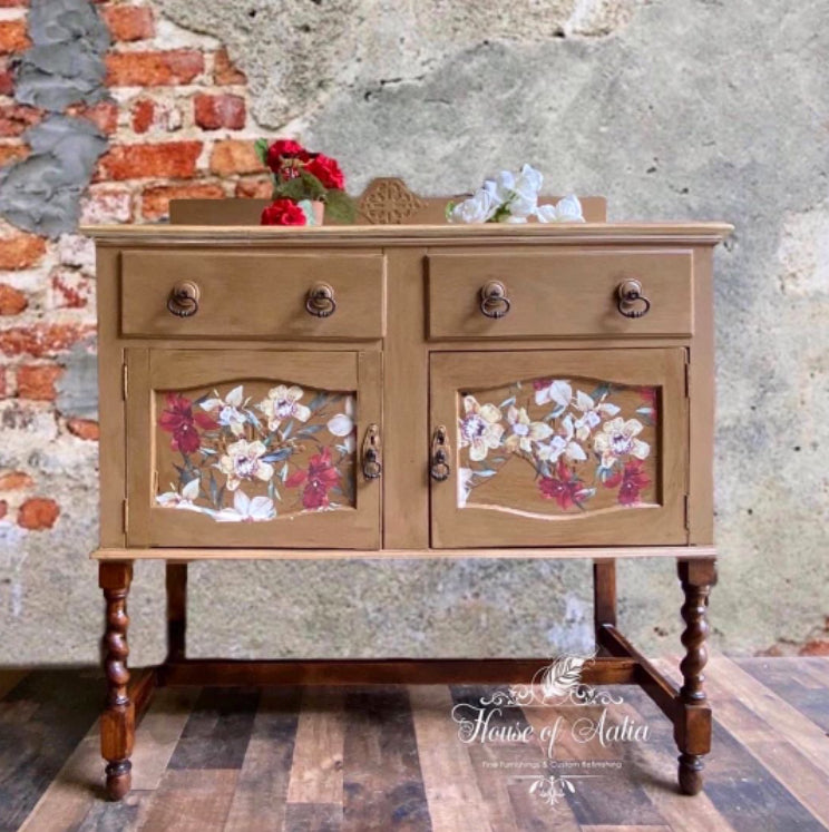 WILDFLOWERS Redesign Transfer (68.58cm x 58.42cm) - Rustic Farmhouse Charm