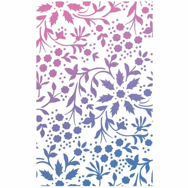 WINTER FLOWERS Stencil by Ciao Bella (12.7cm x 20.32cm) - Rustic Farmhouse Charm