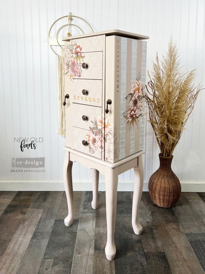NEW! EXOTICA Redesign Transfer (3 sheets, each 15.24cm x 30.48cm) - Rustic Farmhouse Charm