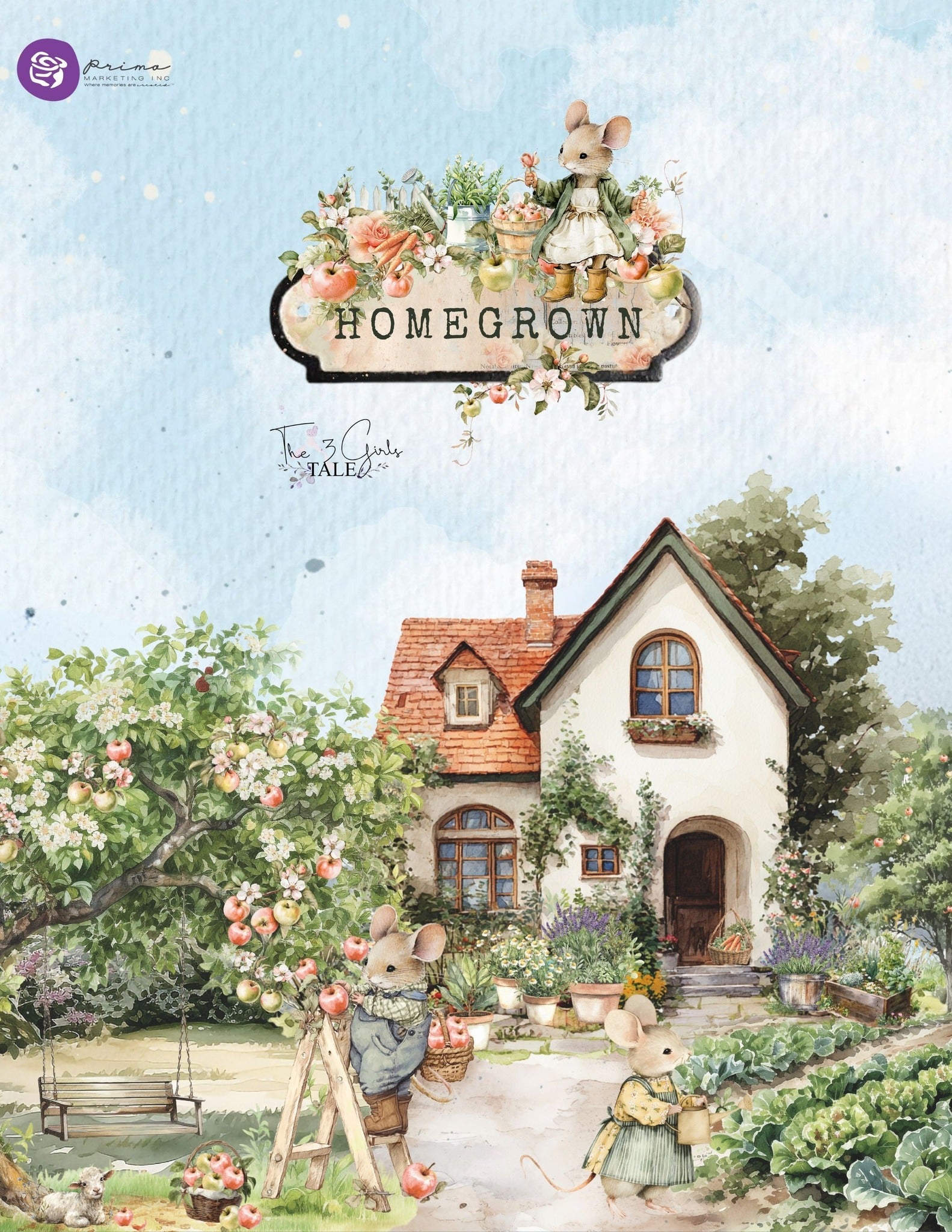 NEW! 'Homegrown' and 'Buttons & Keepsakes' Collections by Prima