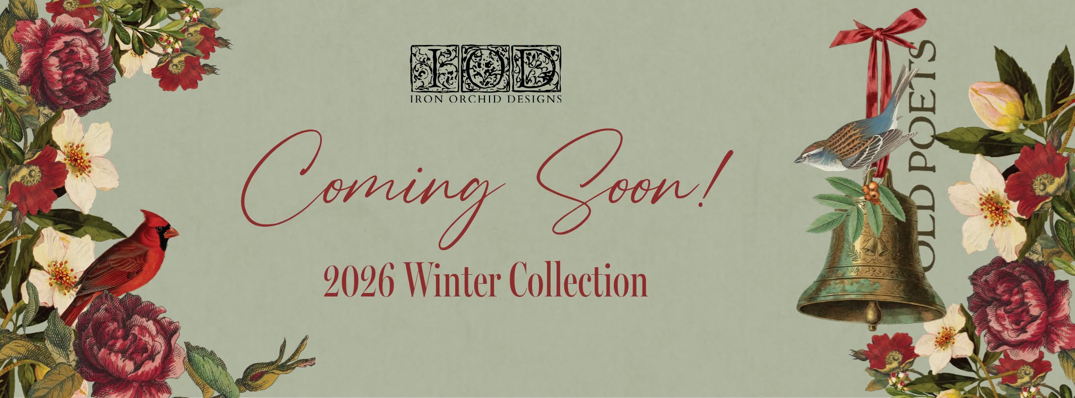 NEW! IOD Winter Collection 2026 Release (Aug 2026)