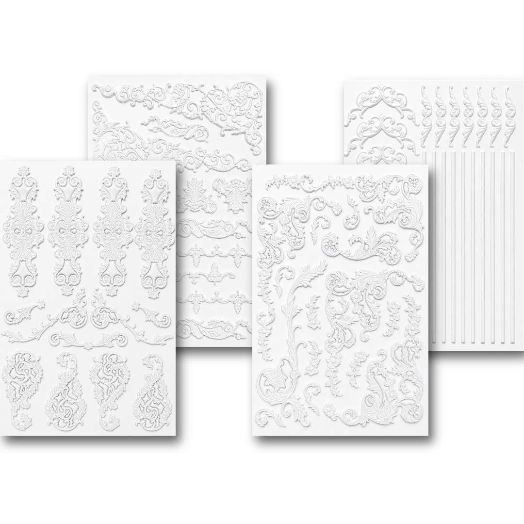 LaBlanche 3D Mixed Media Stickers