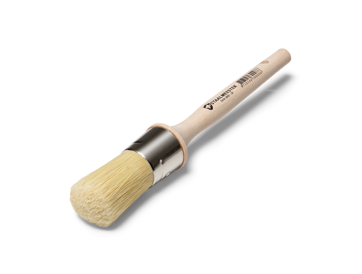 Staalmeester® Natural Bristle Wax Brush 38mm - Classic Series 3600 #20 - Rustic Farmhouse Charm