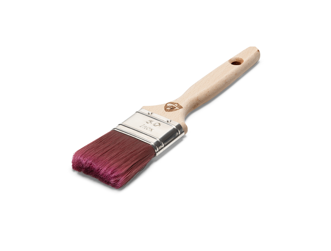Staalmeester® Paintbrush FLAT 50mm (100% Synthetic) - Pro-Hybrid Series 2027 #20 - Rustic Farmhouse Charm