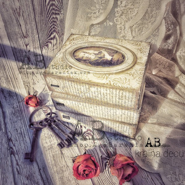 ABstudio Rice Paper - 173 A4) - Rustic Farmhouse Charm