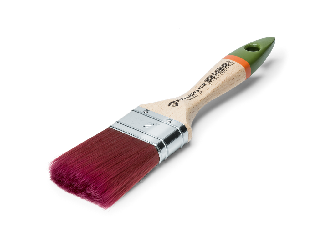 Staalmeester® Paintbrush FLAT 50mm (100% Synthetic) - Pro-Hybrid Series 2023 #20 - Rustic Farmhouse Charm