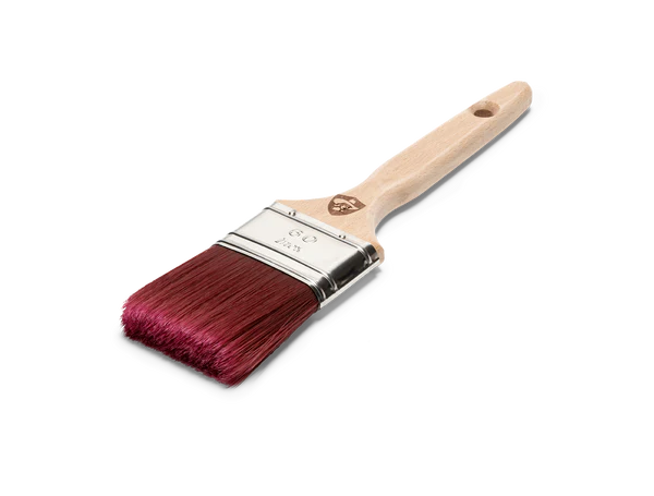 Staalmeester® Paintbrush FLAT 60mm (100% Synthetic) - Pro-Hybrid Series 2027 #25 - Rustic Farmhouse Charm