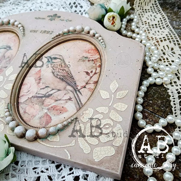 ABstudio Rice Paper - 2318 (A4) - Rustic Farmhouse Charm