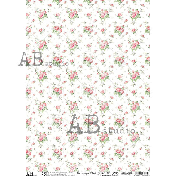 ABstudio Rice Paper - 3383 (A3) - Rustic Farmhouse Charm