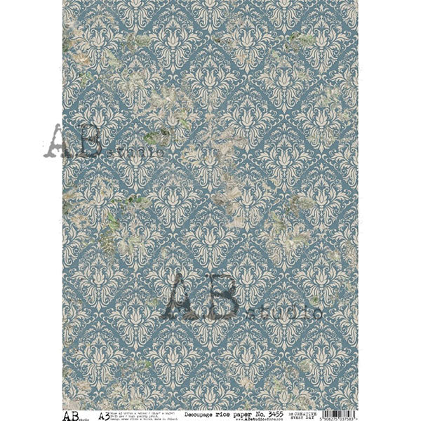 ABstudio Rice Paper - 3455 (A3) - Rustic Farmhouse Charm