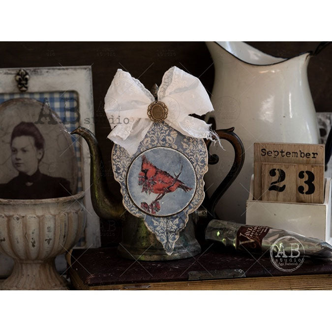 ABstudio Rice Paper - 500 (A4) - Rustic Farmhouse Charm