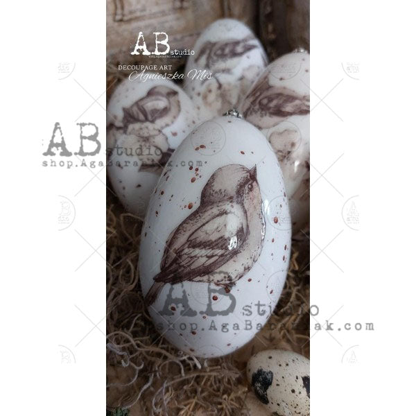 ABstudio Rice Paper - 554 (A4) - Rustic Farmhouse Charm