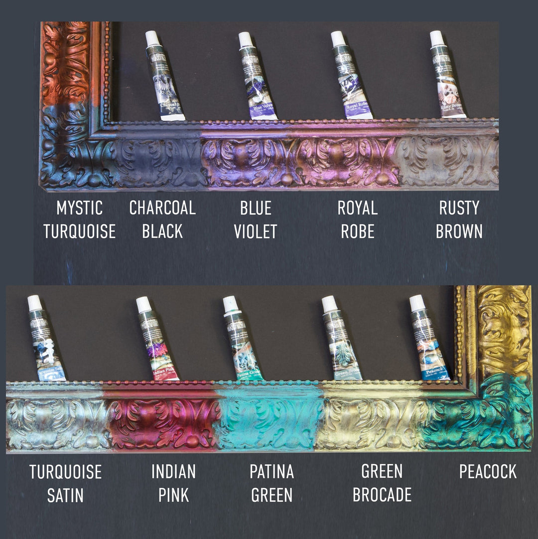 Finnabair Matte Wax - CHARCOAL BLACK (Art Alchemy)