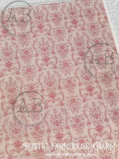 ABstudio Rice Paper - 6451 (A4) - Rustic Farmhouse Charm