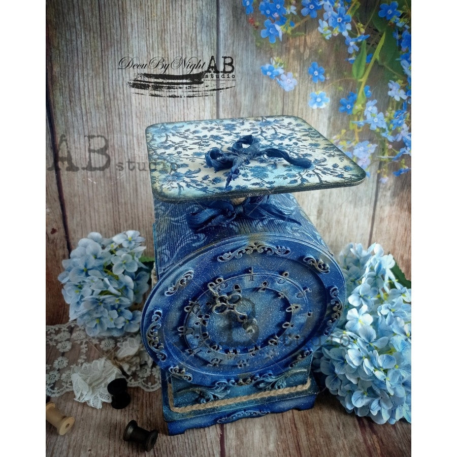 ABstudio Rice Paper - 6511 (A4) - Rustic Farmhouse Charm