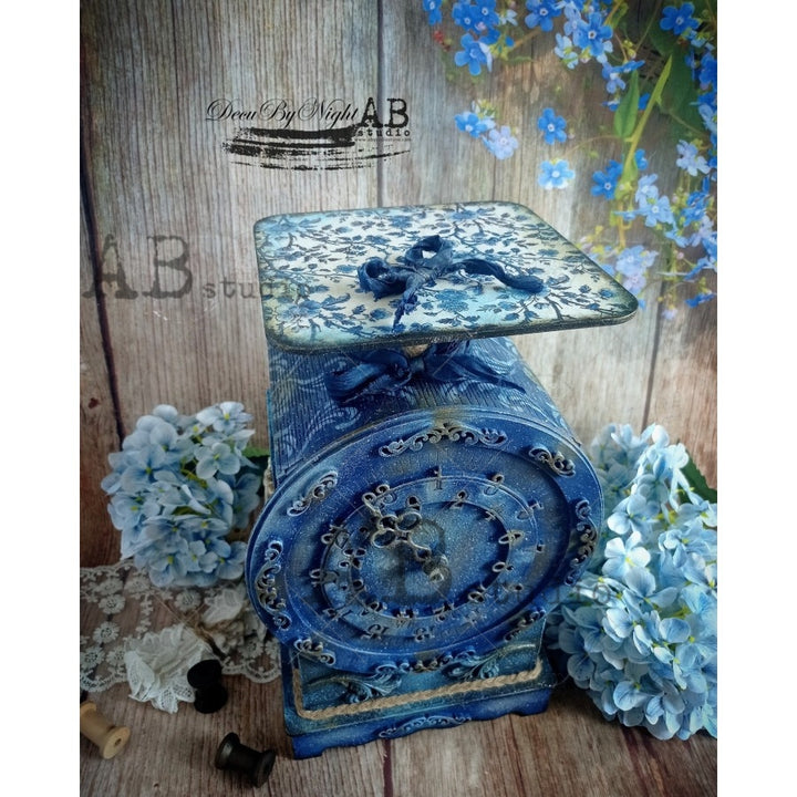 ABstudio Rice Paper - 6511 (A4) - Rustic Farmhouse Charm