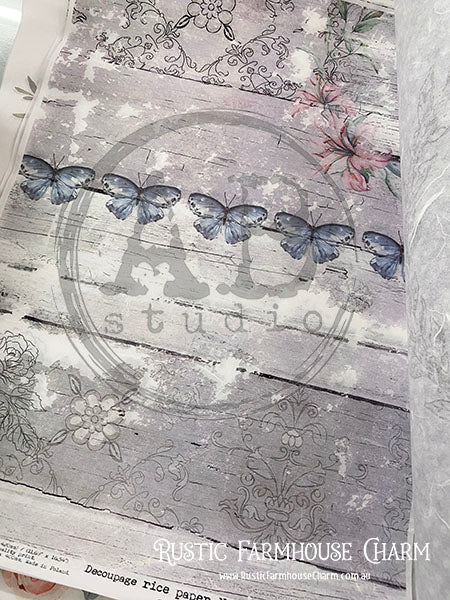 ABstudio Rice Paper - 3667 (A3) - Rustic Farmhouse Charm