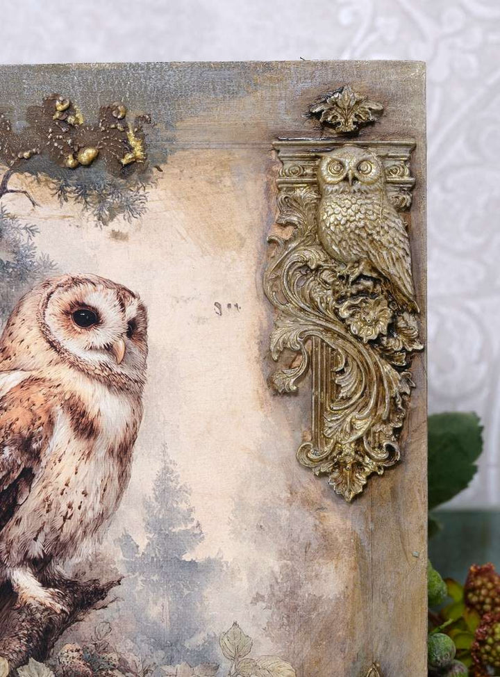 LaBlanche Mould - ANGEL & OWL (12.7 cm x 20.3 cm)