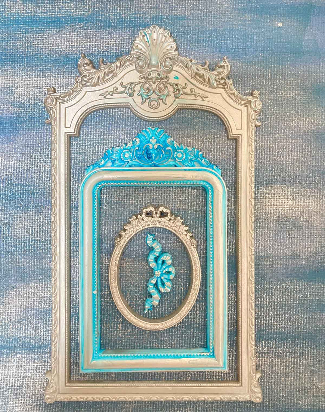 NEW! Redesign Mould - ANTIQUE GAZE (5" x 8") - Rustic Farmhouse Charm