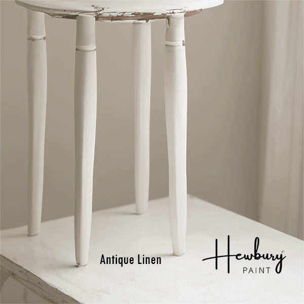 ANTIQUE LINEN Hi-Cover White Range by Hewbury Paint® - Rustic Farmhouse Charm