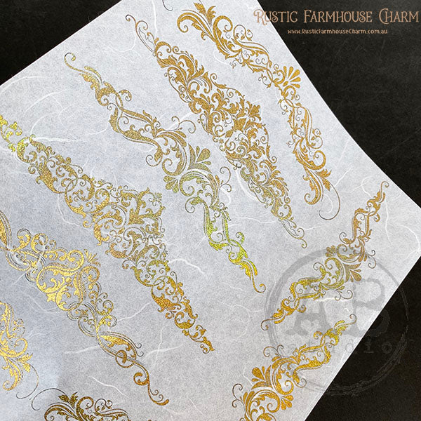 ABstudio Rice Paper Aurora Gold - 5815 (A4)