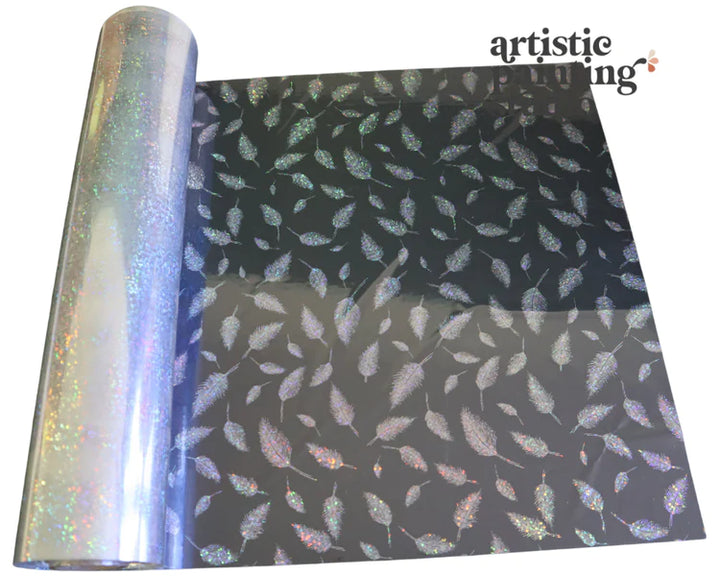 AUSTYN HOLOGRAM Transparent Metallic Foil - Rustic Farmhouse Charm