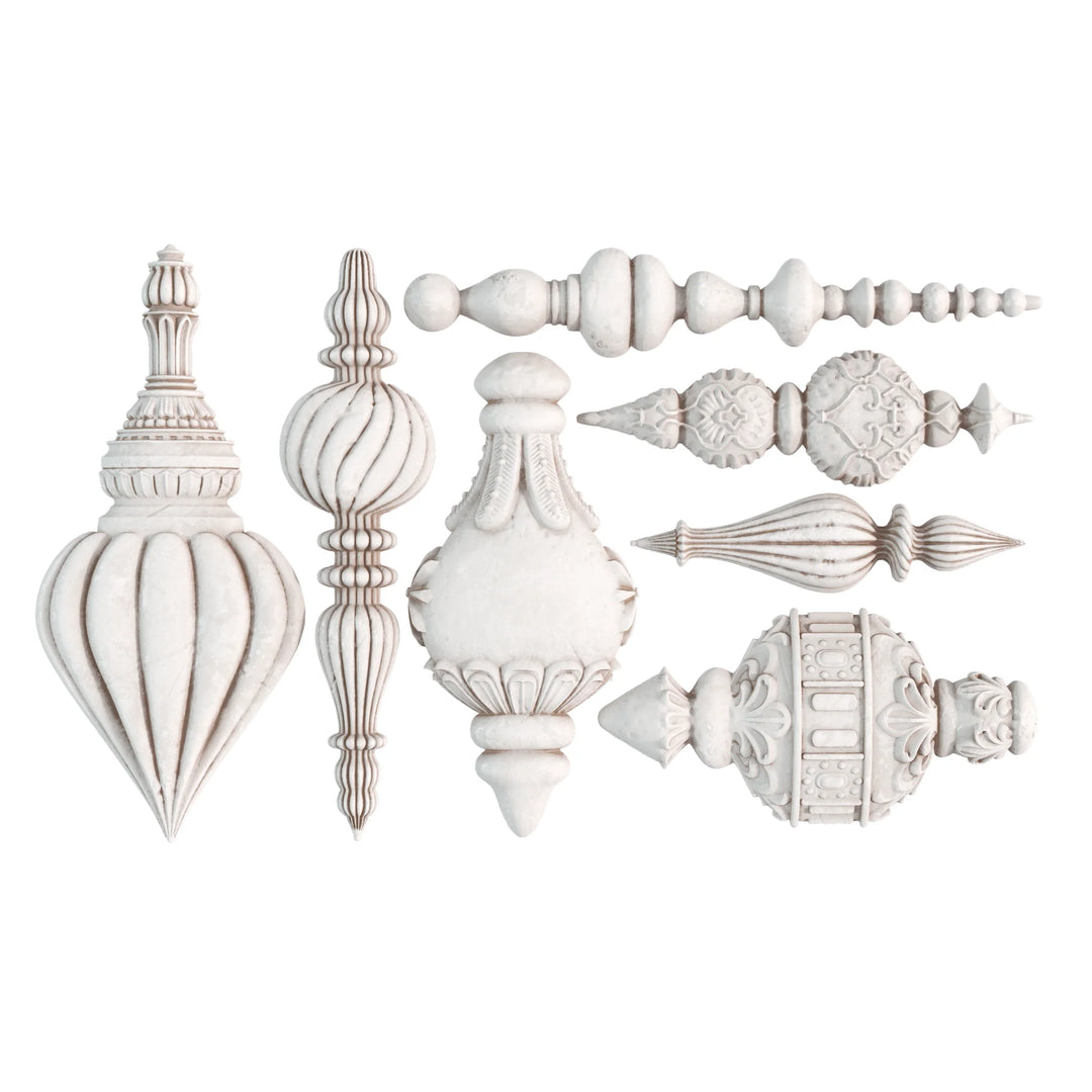 LIMITED! IOD Mould - BAUBLES (6"x10", 15.24cm x 25.4cm)
