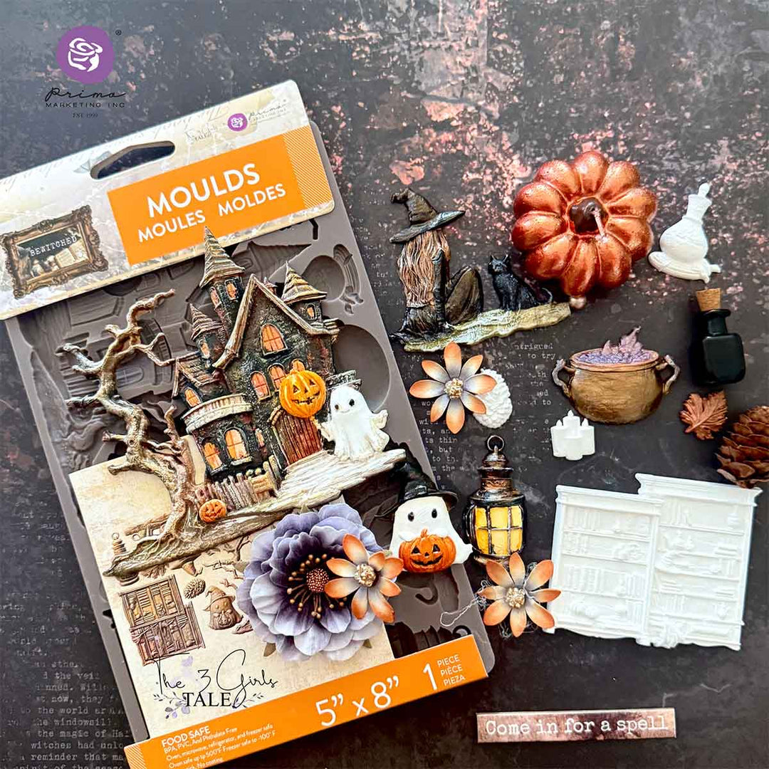 NEW! Prima Mould - BEWITCHED (5" x 8")