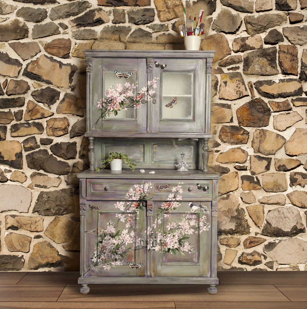 BLOSSOM BOTANICA Redesign Transfer 76.2cm x 60.96cm - Rustic Farmhouse Charm