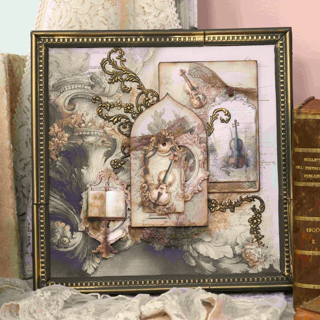 NEW! LaBlanche Mould - BORDERS (12.7 cm x 20.3 cm)