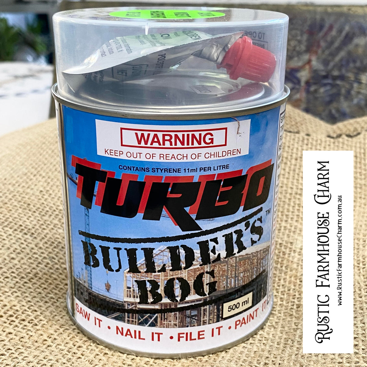 Turbo Builder's Bog™ (Repair Filler) – Rustic Farmhouse Charm