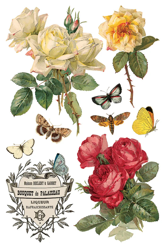 NEW! IOD Transfer Pad - BY ANY OTHER NAME (set of eight 8"x12" sheets) - Rustic Farmhouse Charm