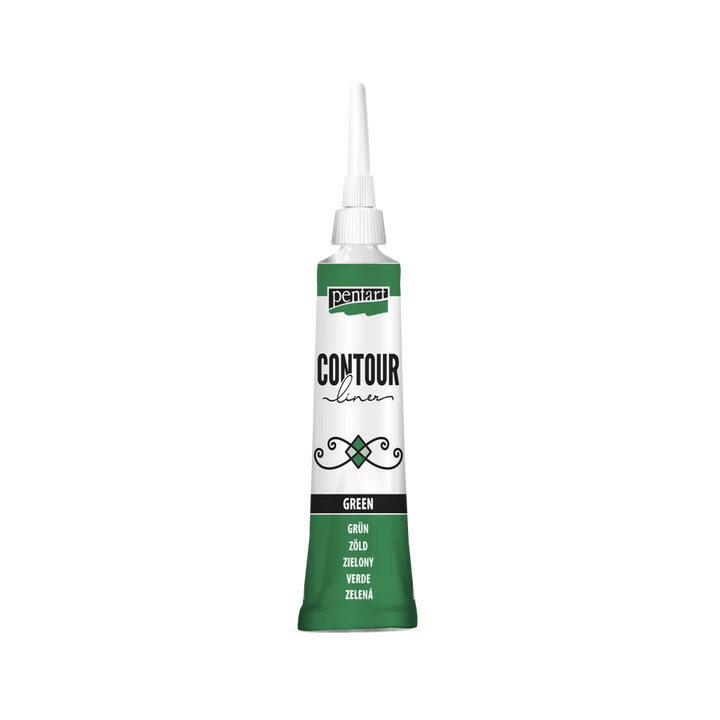 Pentart Contour Liner (20ml) - Rustic Farmhouse Charm