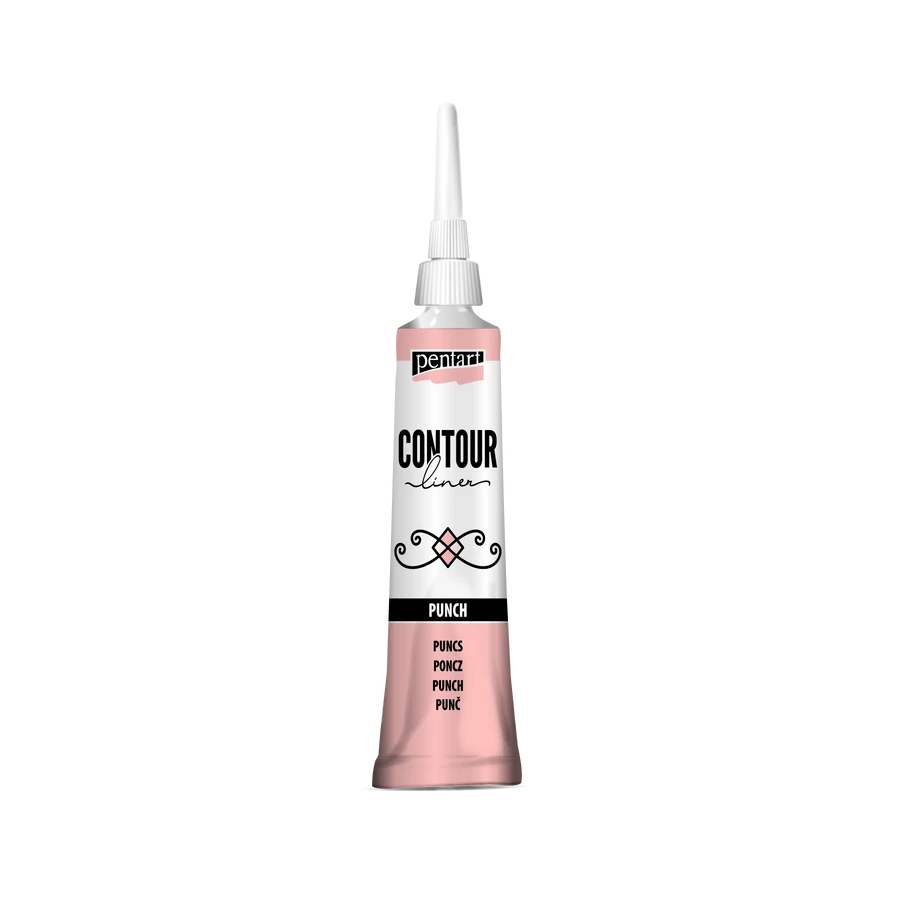Pentart Contour Liner (20ml) - Rustic Farmhouse Charm