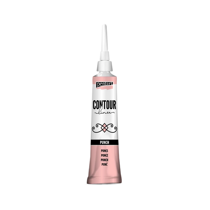 Pentart Contour Liner (20ml) - Rustic Farmhouse Charm