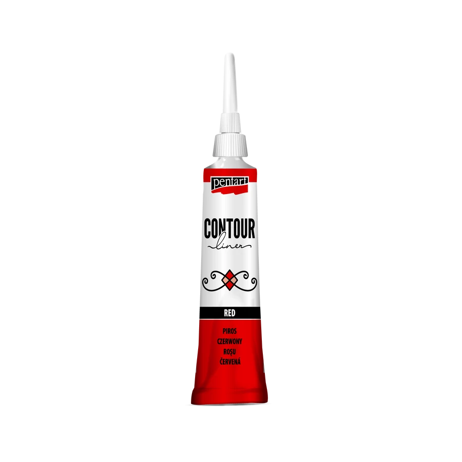 Pentart Contour Liner (20ml) - Rustic Farmhouse Charm