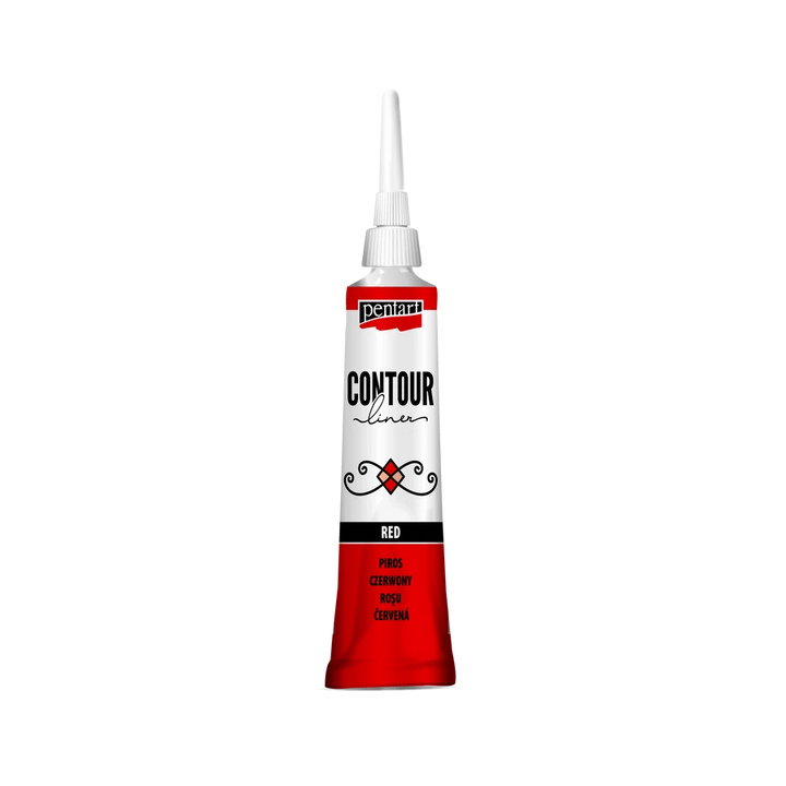 Pentart Contour Liner (20ml) - Rustic Farmhouse Charm