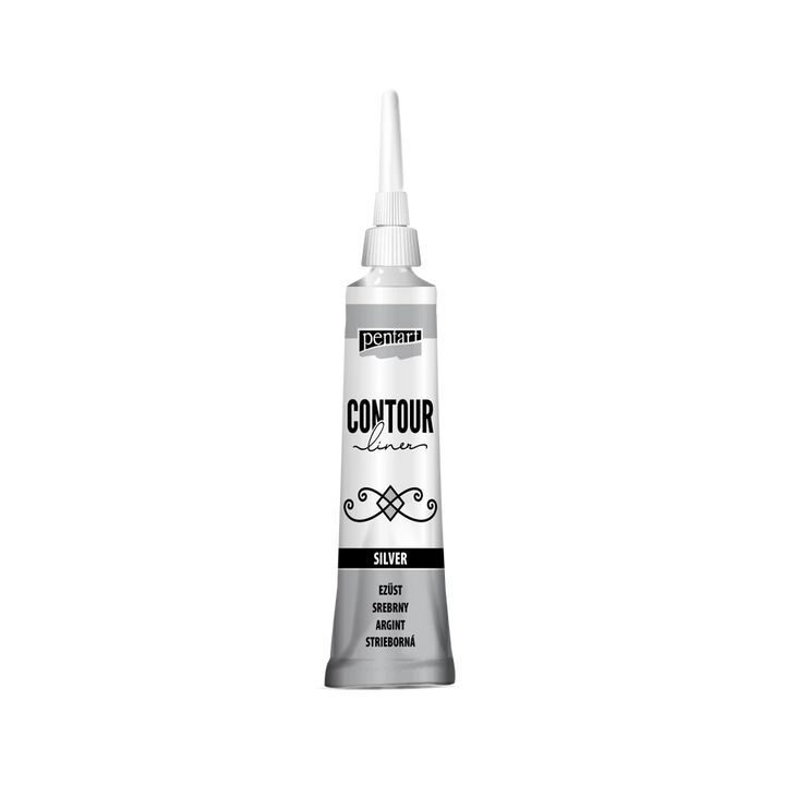 Pentart Contour Liner (20ml) - Rustic Farmhouse Charm