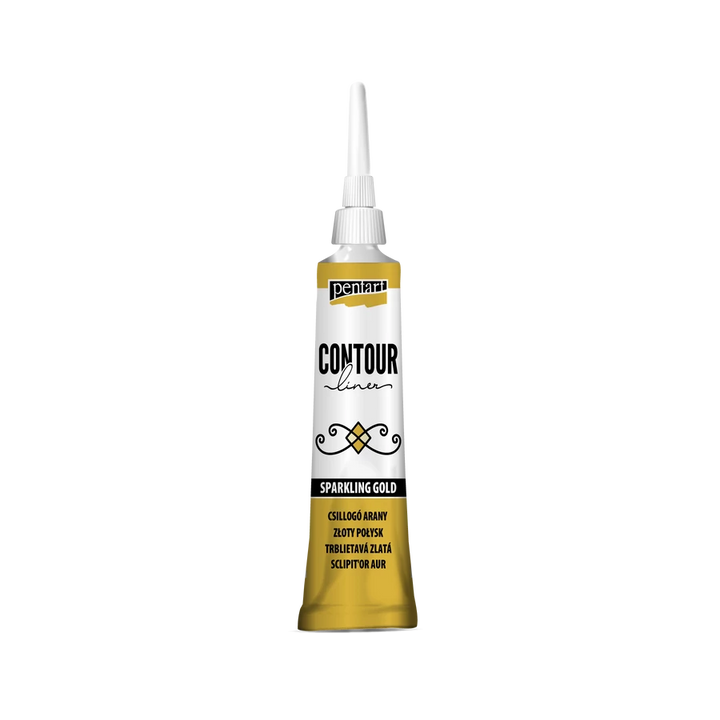 Pentart Contour Liner (20ml) - Rustic Farmhouse Charm