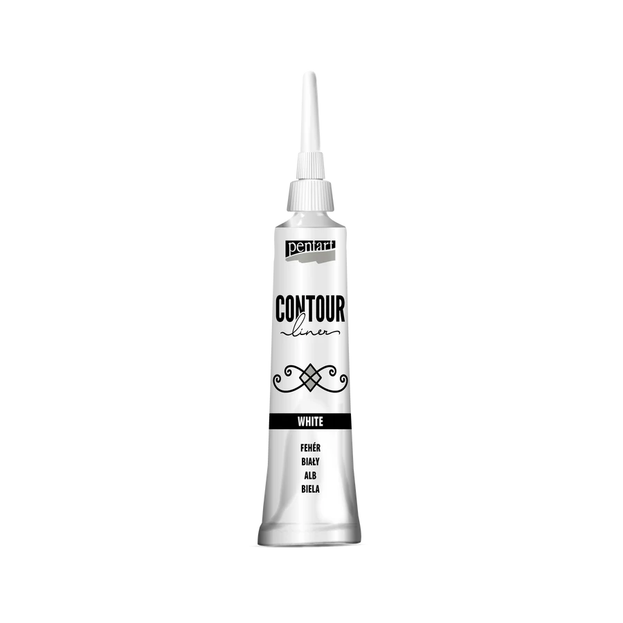 Pentart Contour Liner (20ml) - Rustic Farmhouse Charm